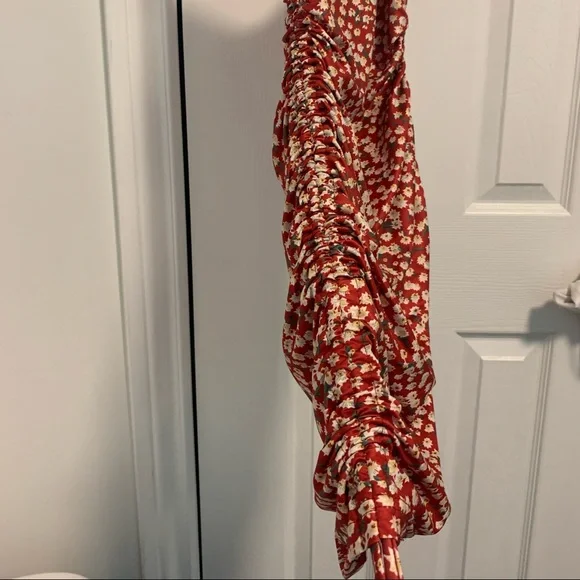 Floral Drawstring Dress - Picture 4 of 4